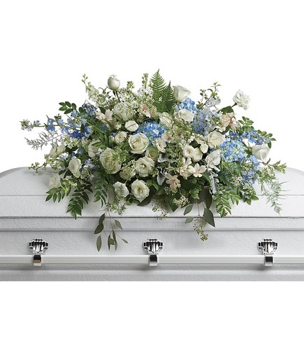 Tender Remembrance Casket Spray from Richardson's Flowers in Medford, NJ